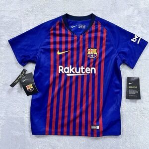 Nike Barcelona FC Infant XL Home Stadium‎ Soccer Jersey Unisex 2018 2019